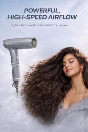 Foldable travel ionic dryer lucid white — photo 3