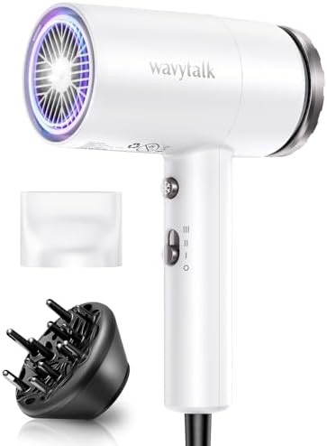 White ionic hair dryer concentrator