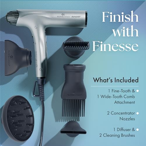 Professional superhp ionic dryer with attachments — photo 5