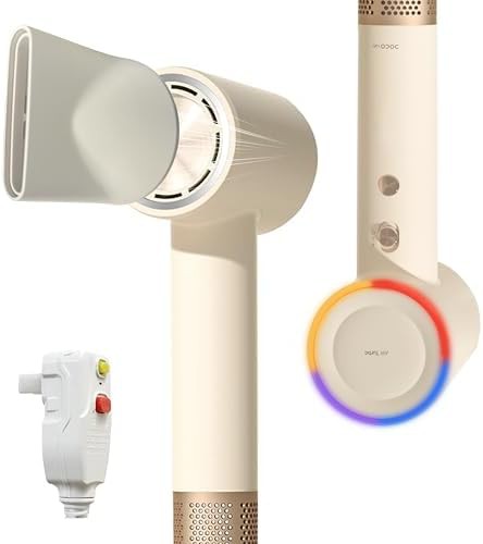 Lightweight travel ionic magnetic dryer