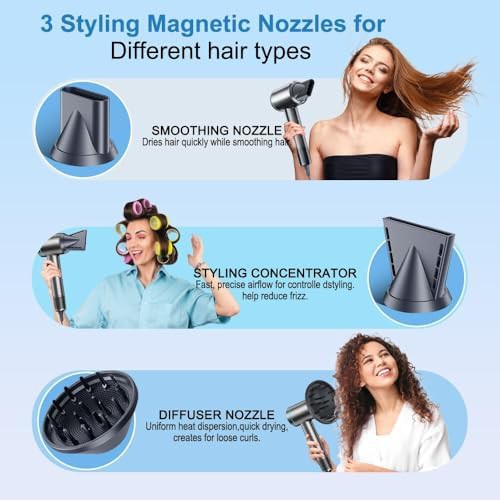 High speed ionic dryer with magnetic attachments — photo 4