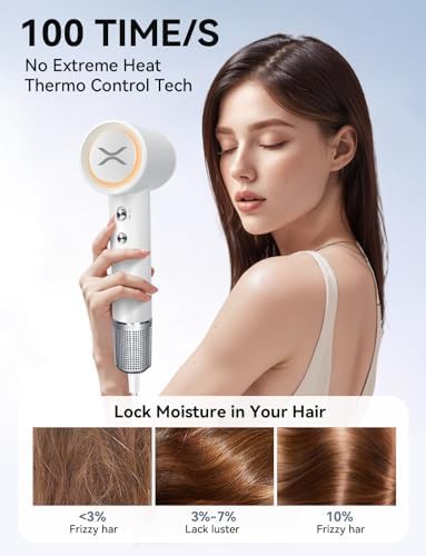 Quiet Ionic Dryer with Magnetic Diffuser — photo 5