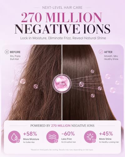 Curly hair diffuser dryer in pink — photo 3