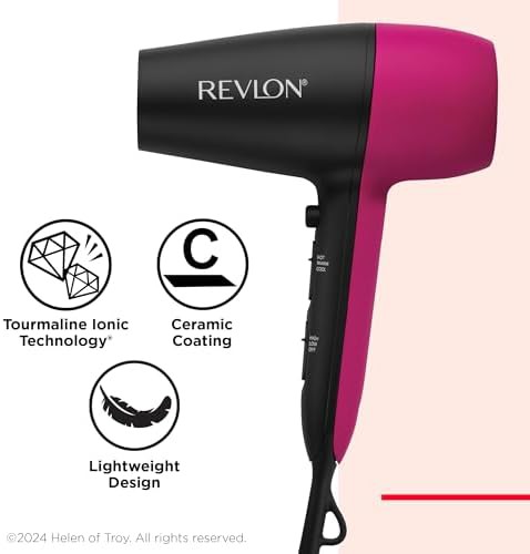 Black and pink lightweight match dryer — photo 3
