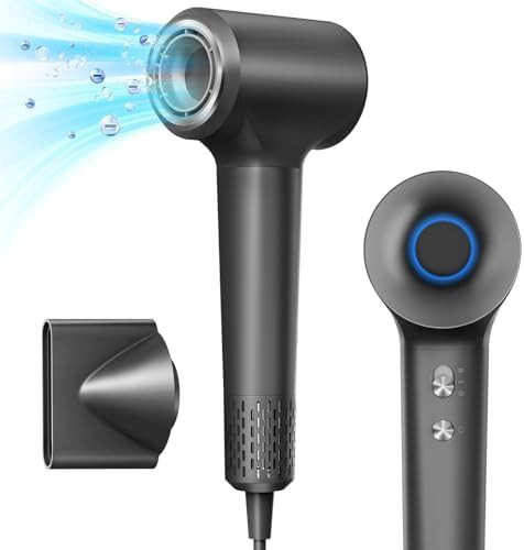 Brushless Motor Hair Dryer with Magnetic Nozzle