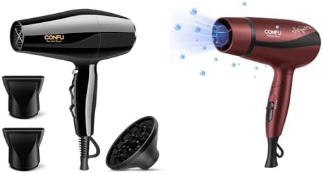 Quick drying ceramic folding hair dryer