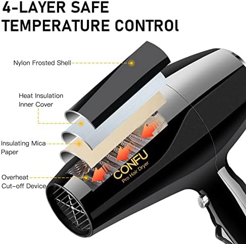 Quick drying ceramic folding hair dryer — photo 3