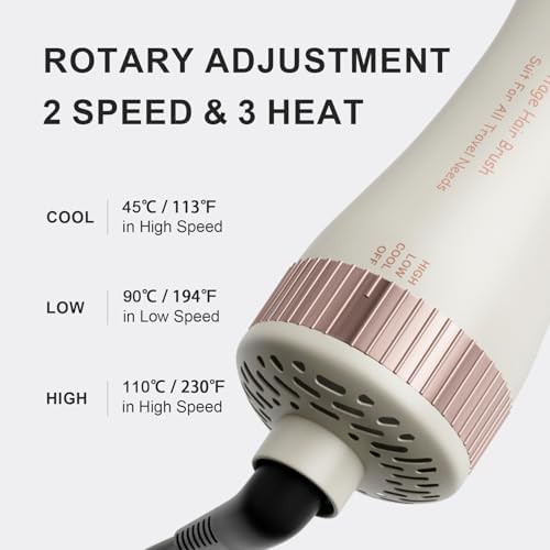 Travel dual voltage blow dryer brush — photo 3