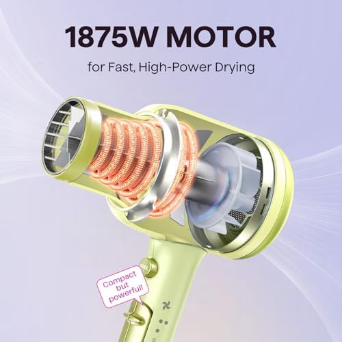 White ionic hair dryer with diffuser — photo 3