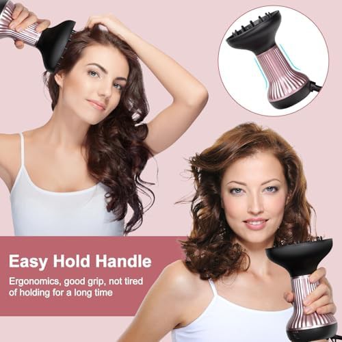 Compact diffuser dryer for curly hair — photo 3