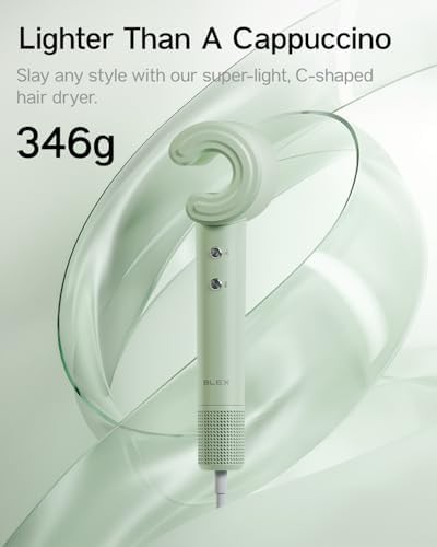 Mint green plasma brushless hair dryer — photo 4