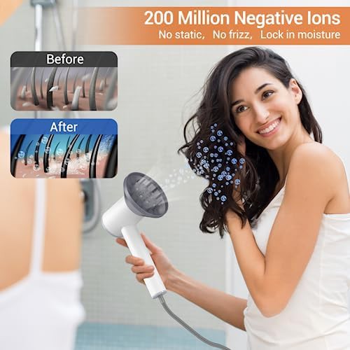 Pearl White High Speed Professional Hair Dryer — photo 4