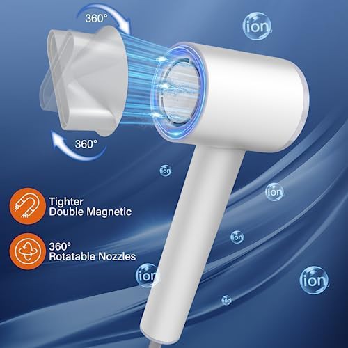 Pearl White High Speed Professional Hair Dryer — photo 5