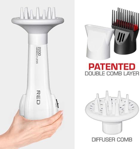 Handle-less ceramic tourmaline white dryer — photo 4