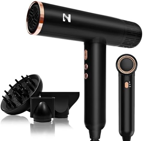 Lightweight Brushless Motor Dryer for Curly Hair