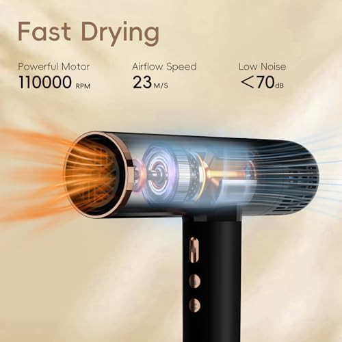 Lightweight Brushless Motor Dryer for Curly Hair — photo 3