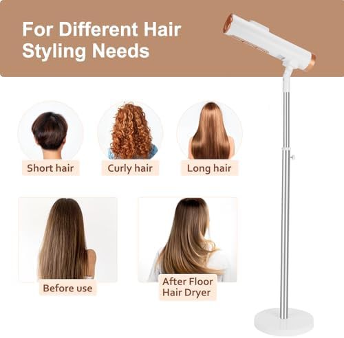 Hands free lazy stand hair dryer — photo 5