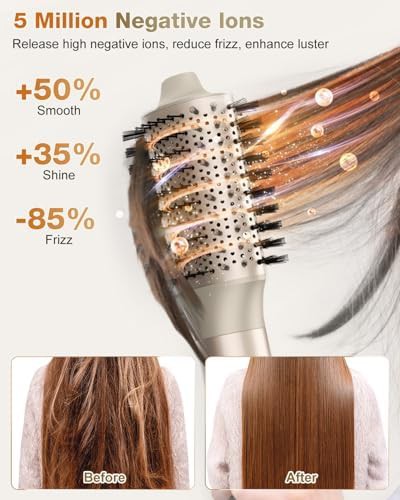 Gold Six in One Hot Air Styler Brush — photo 4