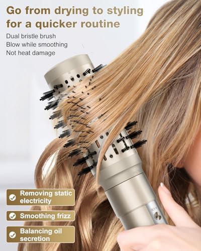 Gold Six in One Hot Air Styler Brush — photo 5