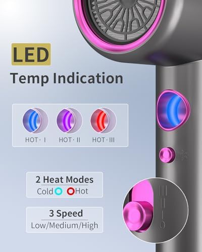 Professional silver dryer with LED display — photo 5