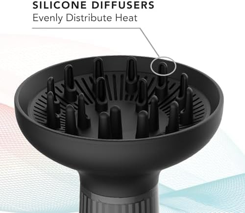 Gold Ionic Diffuser Dryer for Curls — photo 5