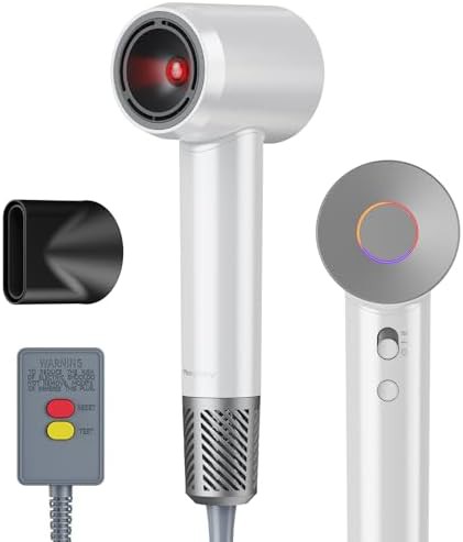 White Magnetic Nozzle Ionic Dryer