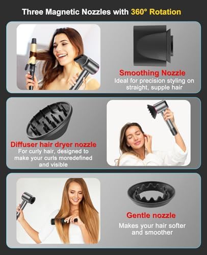 Gray LED display dryer magnetic nozzles — photo 5