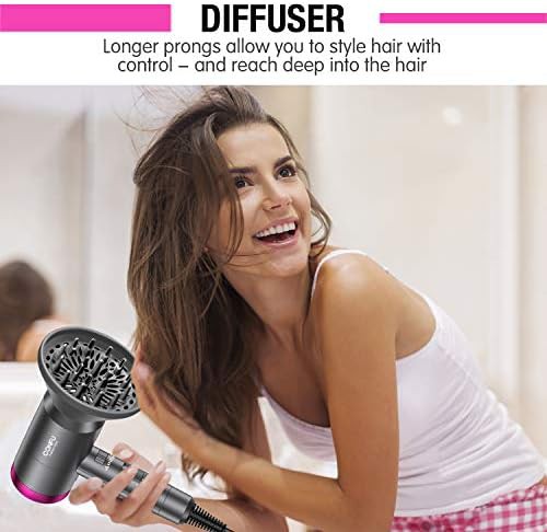 Portable infinity speed dryer with diffuser nozzle — photo 4