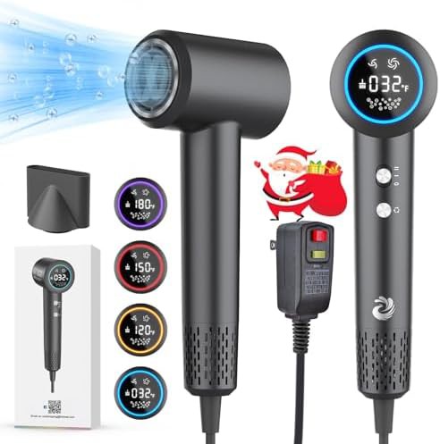 Gray Ionic Tech Frizz Dryer