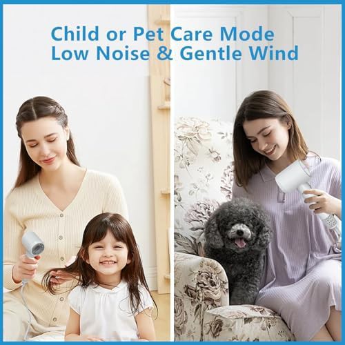 High speed brushless ionic dryer with child mode — photo 3