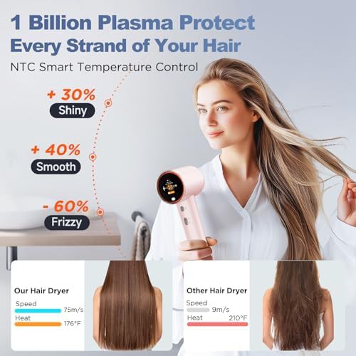 Plasma ionic dryer with LED display — photo 3