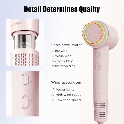 Plasma care quiet travel hair dryer — photo 4