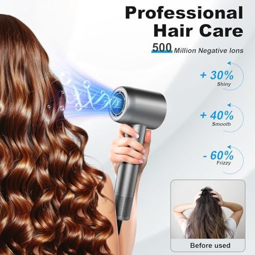 Gold High Speed Ionic Professional Hair Dryer — photo 4