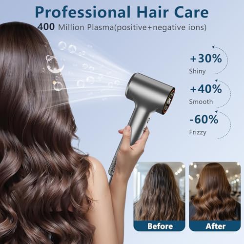 High Speed Plasma Hair Dryer with HD Display — photo 3