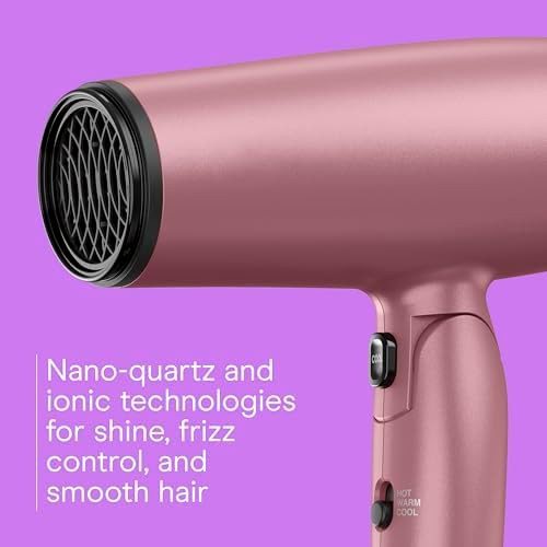 Folding Handle Ionic Dryer in Rose — photo 3