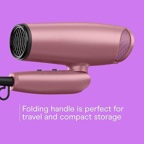 Folding Handle Ionic Dryer in Rose — photo 4