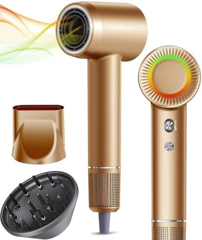 High speed thermo control dryer with magnetic diffuser