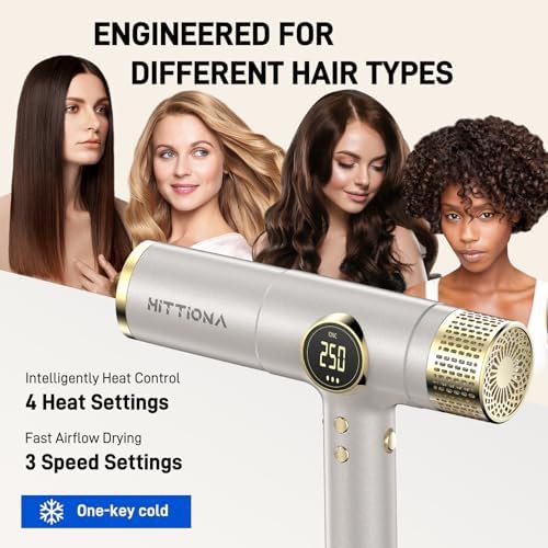 Gold Dual Voltage Dryer with Magnetic Diffuser — photo 4