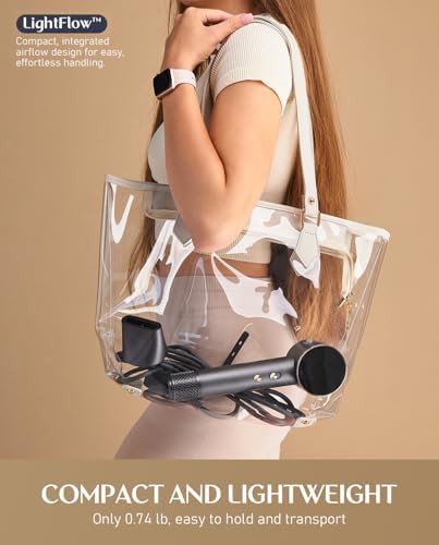 Gray sonicdry compact travel hair dryer — photo 3