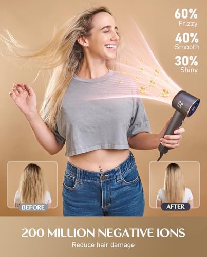 Gray sonicdry compact travel hair dryer — photo 5