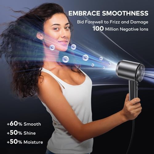 Metallic gray high speed dryer with diffuser — photo 4