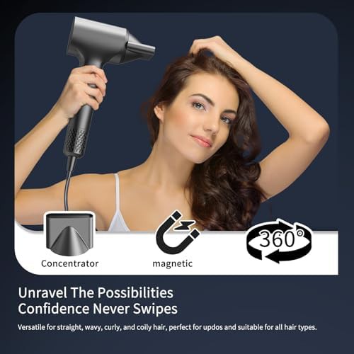 Black Travel Hair Dryer with Thermo Control — photo 5