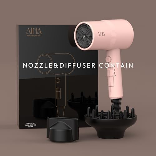 Babe Pink Diffuser Hair Dryer 1600W — photo 5