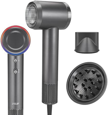 Quiet Brushless Blow Dryer Obsidian Black