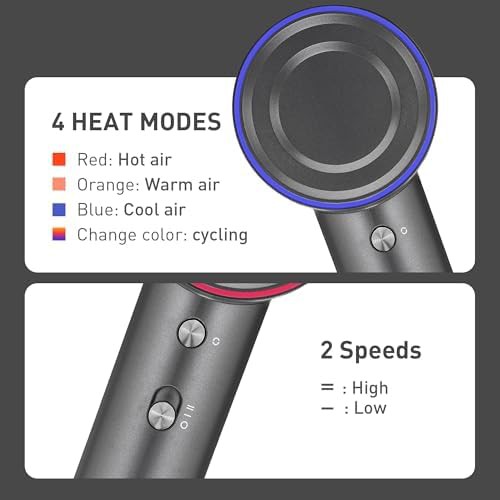 Quiet Brushless Blow Dryer Obsidian Black — photo 3