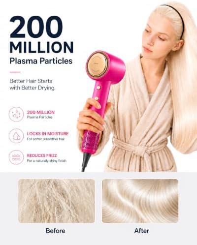 Ionic Blow Dryer with Magnetic Attachments — photo 3