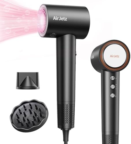 High Speed Ionic Dryer in Black