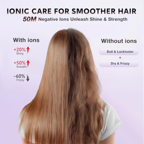 Pink Foldable Ionic Dryer for Curls — photo 3