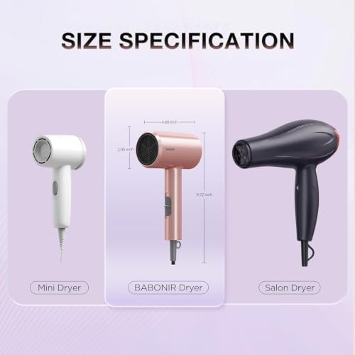 Pink Foldable Ionic Dryer for Curls — photo 4