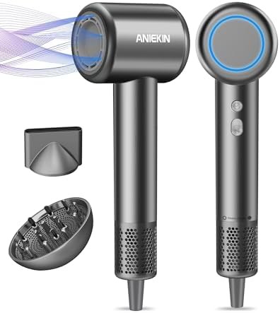 Gray Thermo Control Ionic Travel Dryer